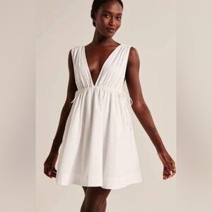 Abercrombie and Fitch Babydoll Poplin Dress